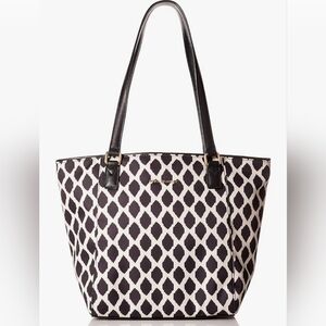 Vera Bradley Purse - Ikat Spots With Black